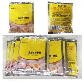 

10 Bags 120g Cake Bread Active Instant Dry Yeast for Kitchen Baking Steamed Buns