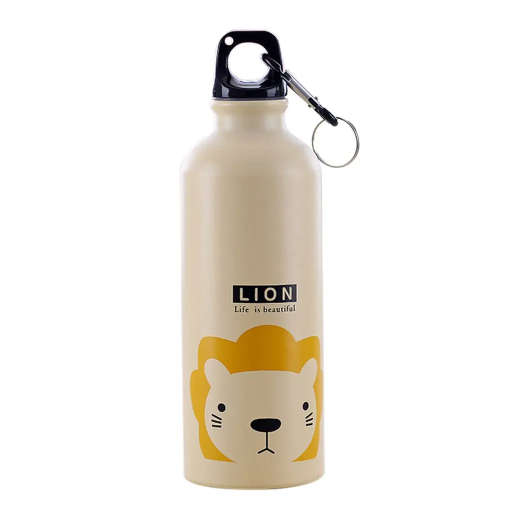 

Cartoon Cute Animal Sports Bottle Outdoor Sports Cup Bicycle Pot Portable Stainless Steel Aluminum Teapot