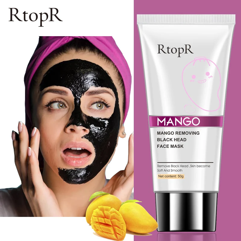 RtopR Mango Vitamin C Blackhead Acne Facial Treatment Exfoliating Mask