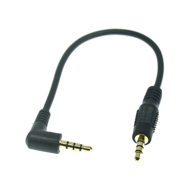 Câble Audio Jack 3.5mm, Mâle/Mâle 1m
