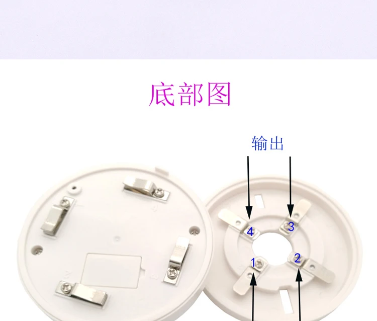 com fio alarme fábrica fogo sensível sensor de fumaça de incêndio