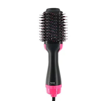 

One Step Hair Dryer and Volumizer Electric Negative Ion Hair Comb Styling Brush Straighter Wet And Dry Use Dropshipping