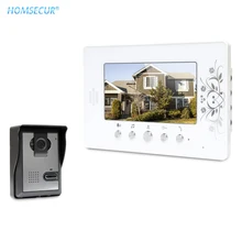 HOMSECUR " Видеодомофон Система Телефонного Звонка с ИК Ночным видением для дома безопасности XC005+ XM709