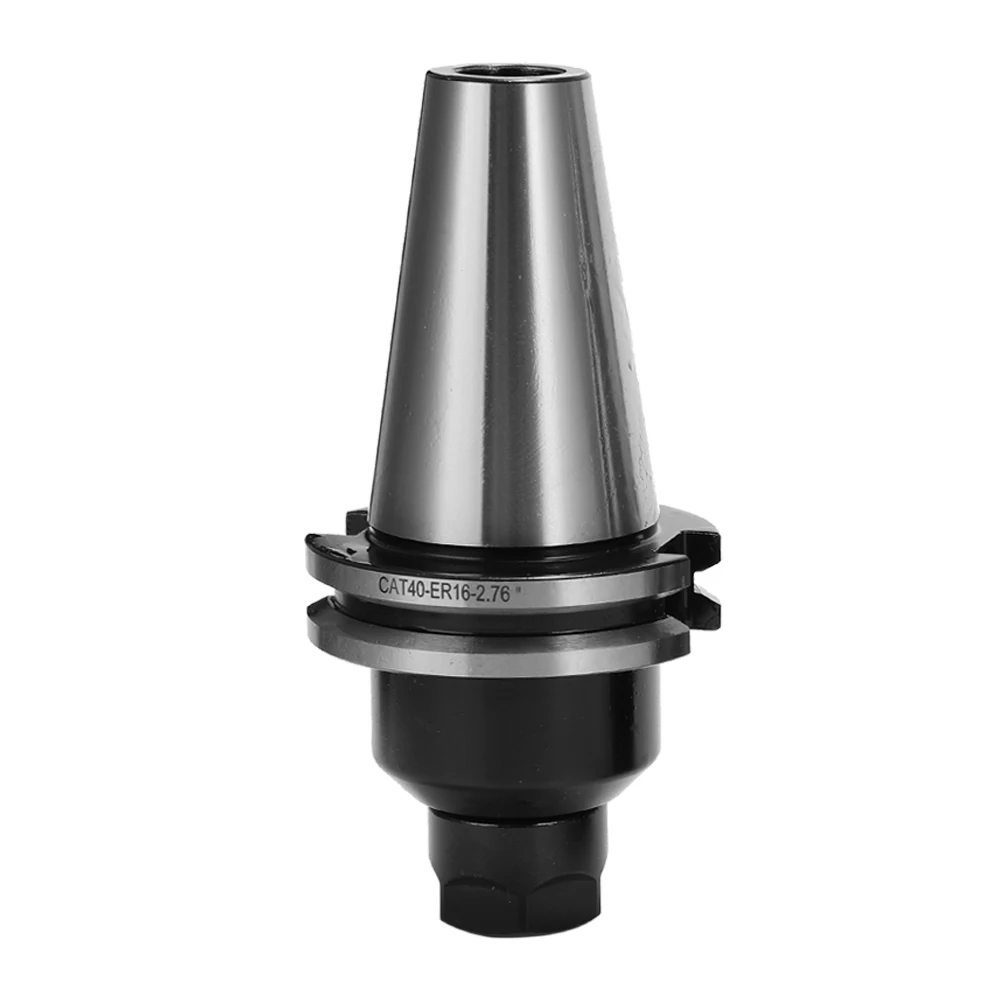 

Hot Accuracy CAT40 Machining Center CNC Tool Holder Milling Cutter Collet Chuck For Drilling Machine Projection Length 2.76