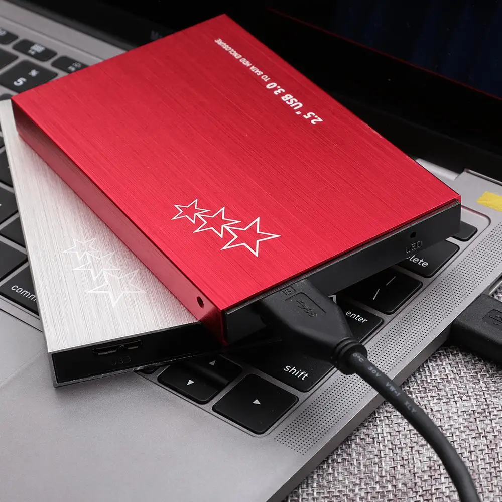 

HDD2.5 1TB / 2TB portable 2.5-inch external hard drive USB3.0 HD mobile hard drive HDD storage device (for Macs) computer desk l