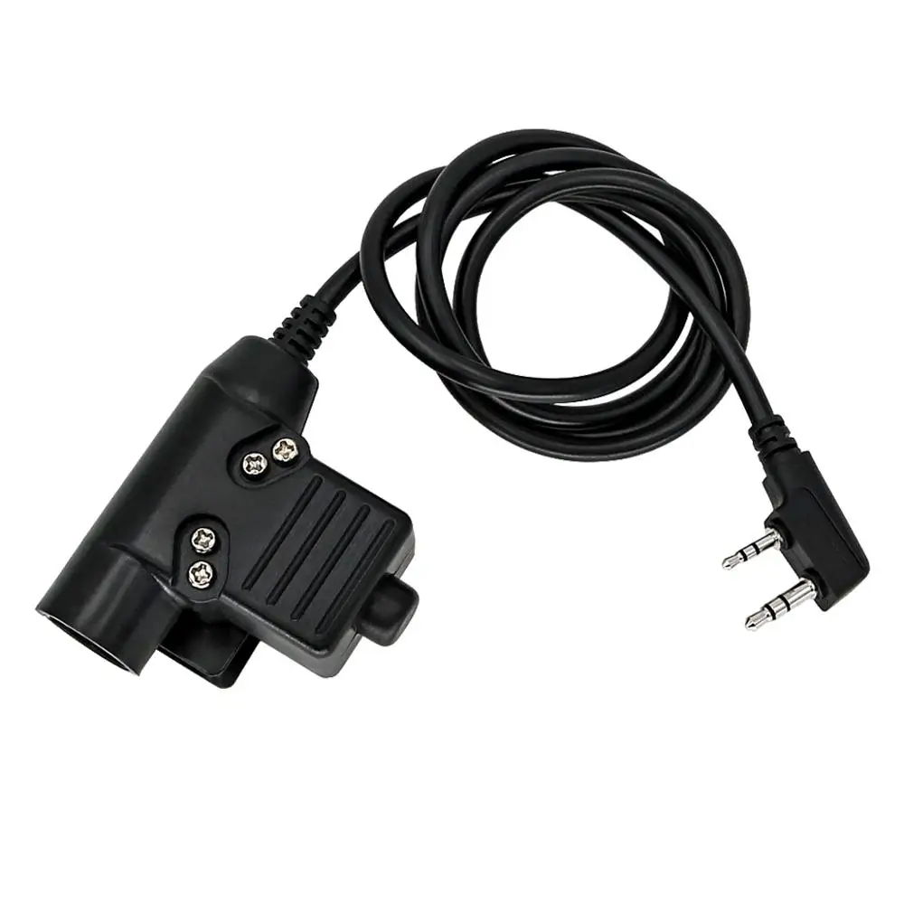 U94 PTT System Military Adapter Plug to Talk for Kenwood /Motorala 2 сторонний/Motorola/ICOM/Midland/Phone|Запчасти и