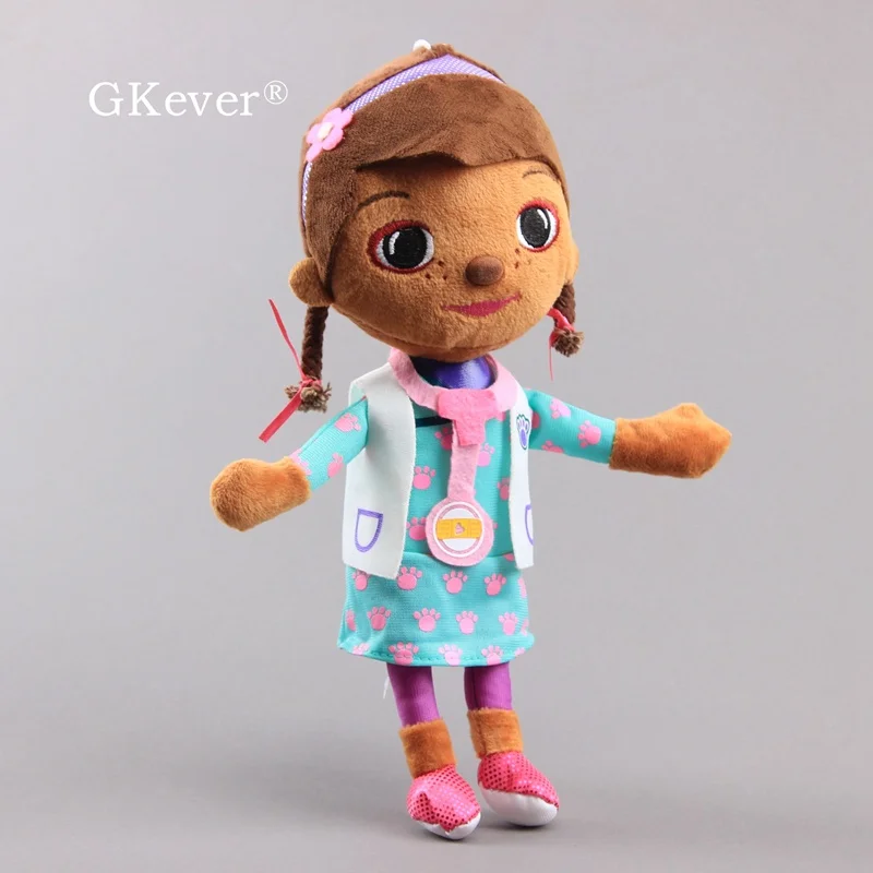 28 см Doc McStuffins Плюшевые игрушки мультфильм аниме Dottie девушка плюшевые игрушки куклы детские большого размера Дети Рождество подарок на день рождения