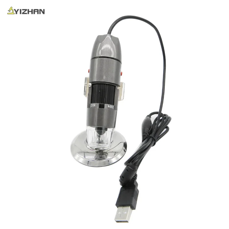 Профессиональный USB цифровой микроскоп 600X8 светодиодный 2MP электронный микроскоп Эндоскоп зум Камера Лупа