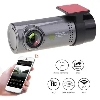 

Mini WiFi 1080P Dash Cam USB G-sensor Car DVR Camera Video Recorder Camcorder 1080x720P 30fps AVI Car Accessories G-sensor
