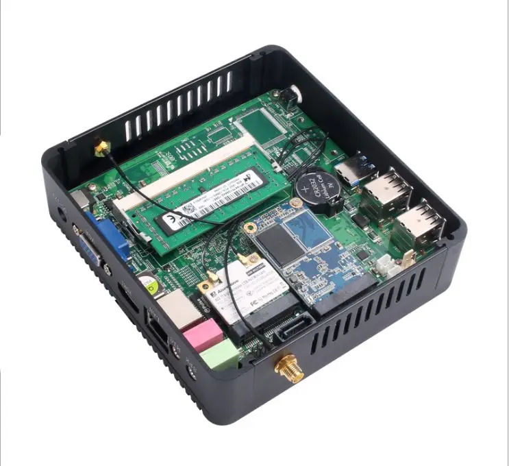  Desktop gaming PC core i7 5th Gen 5500U mini computador with 4G Ram TV box Intel thin client