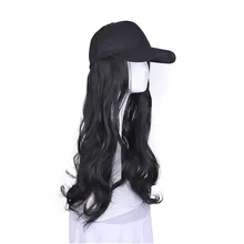 Женская кепка, изогнутый козырек, светильник, одноцветная бейсболка, парик, шапка, регулируемые спортивные кепки