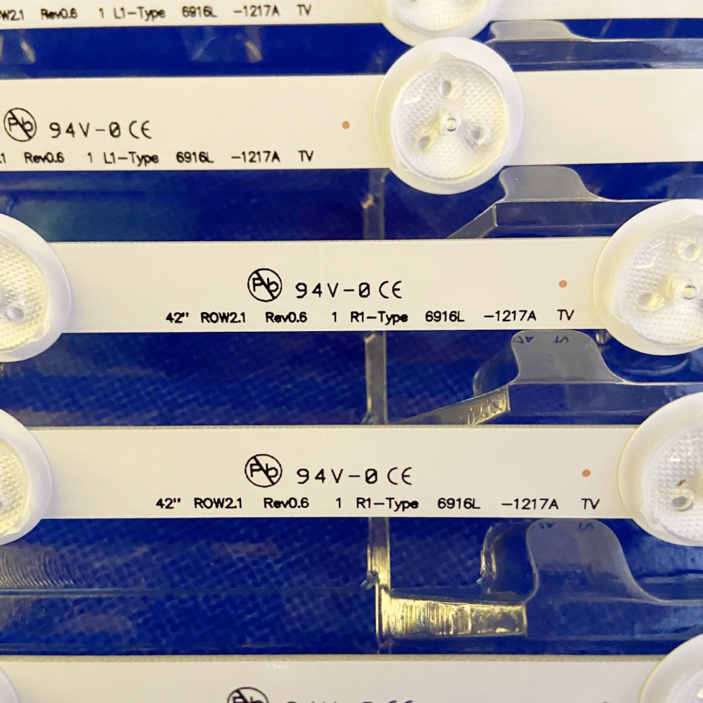10 шт./лот Новинка Светодиодный подсветка бар для 4" ROW2.1 REV0.0 6916L-1214A 1215A 1216A 1217A, 6916L-1412A 1413A 1414A 1415A