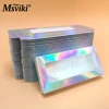 100 Pcs Eyelash Packaging Box Bulk Wholesale Custom 3D Mink Lashes Boxes Packaging With Logo Makeup Set Eyelashes Case Pack 4
