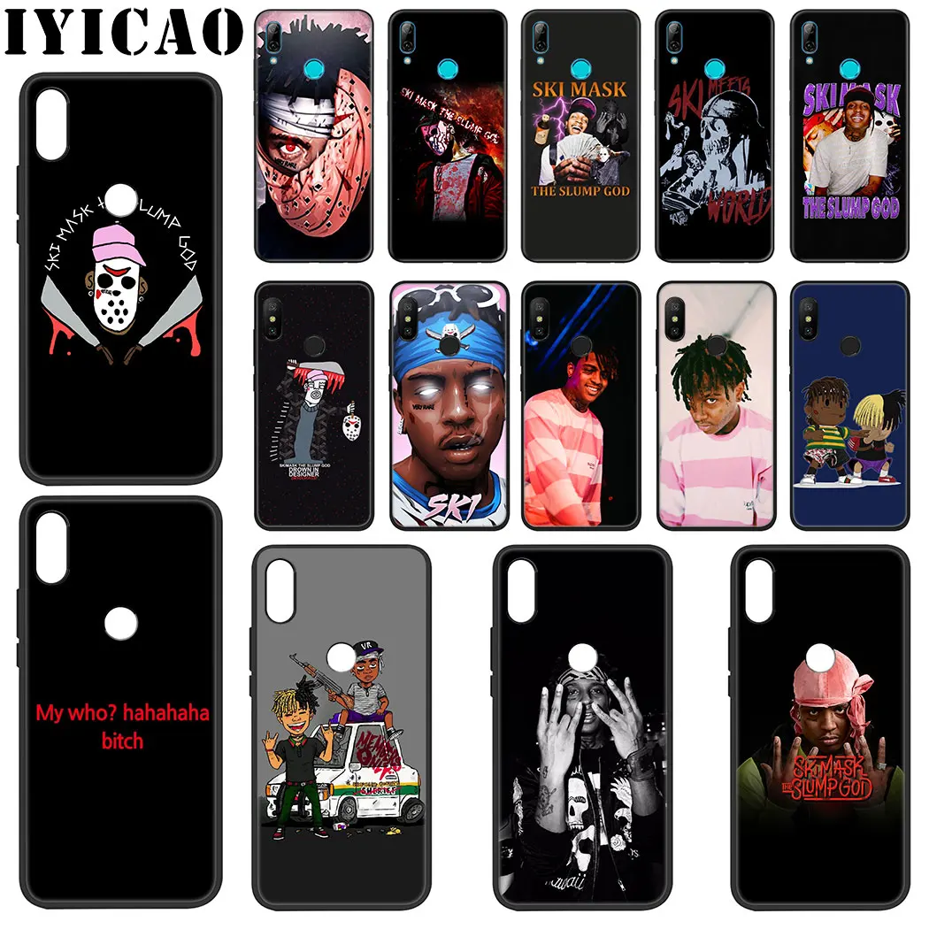 IYICAO Лыжная маска Slump God Мягкий силиконовый чехол для Xiaomi Redmi Note 4X5 6 7 8 Pro 5A Prime Case |