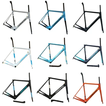 

Full carbon fiber T1000 UD Matte/Glossy CARROWTER O2 carbon road frames Disc Frameset 49/52/54/56/58cm 5 size for selection