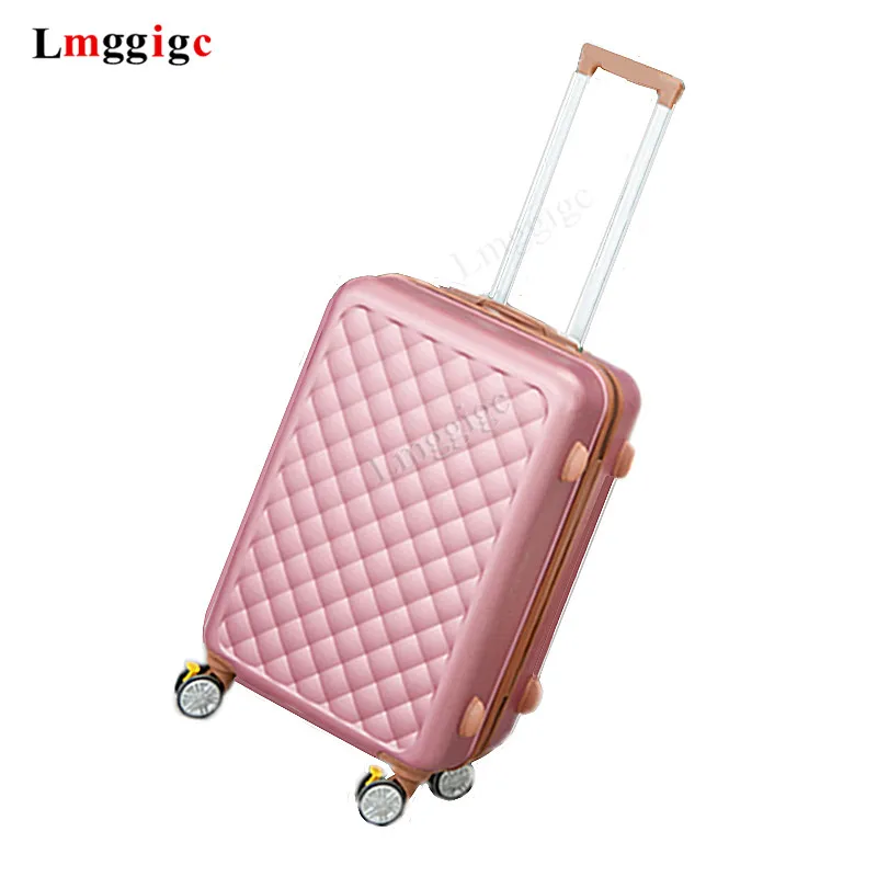 2 Piece Set Suitcase,small Fresh Universal Wheel Luggage,20"boarding  Box,24"/26"men And Women Trend Trolley Case Fashion Valis - Rolling Luggage  - AliExpress