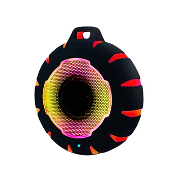 

Bathroom Bike Mini Portable Shower Stereo Sound Pool Handsfree IP67 Waterproof Bluetooth Speaker Subwoofer Colorful Light