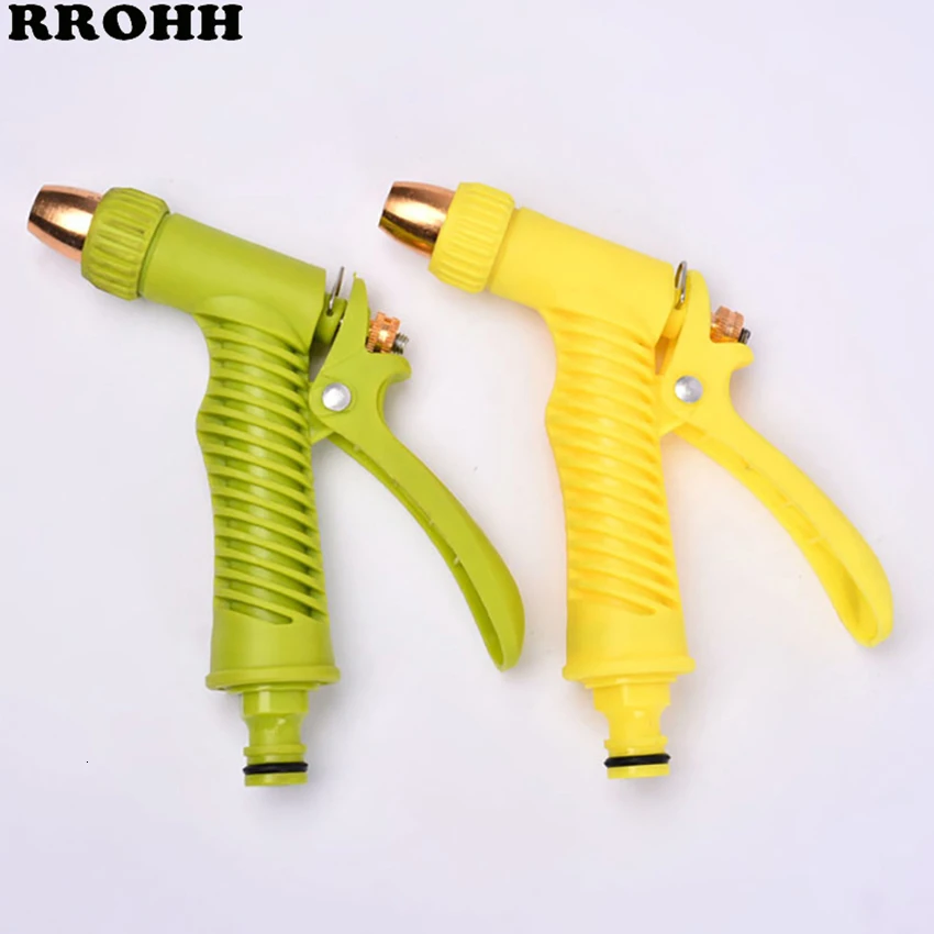 

Upgraded Version Garden Water Gun For Watering Lawn Hose Spray Water Nozzle Gun Car High Quality Plastic Water Gun Sprinkle Tool