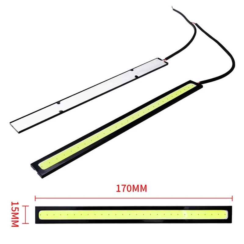 

1 piece Universal Daytime Running Light 17cm COB DRL LED Light Auto Waterproof Car Styling Led DRL Lamp Error Free