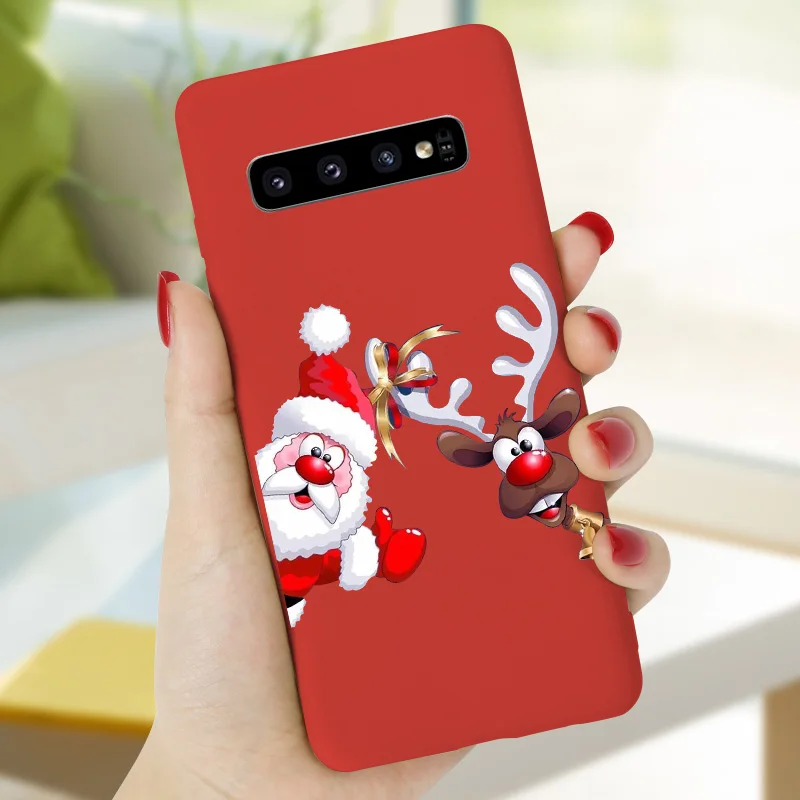 A8 Яркие Рождественские чехол s для samsung Galaxy S10 S9 S8 плюс S10e чехол J4 J6 J3 J5 J7 плюс Чехол Мягкий силиконовый чехол - Цвет: A8