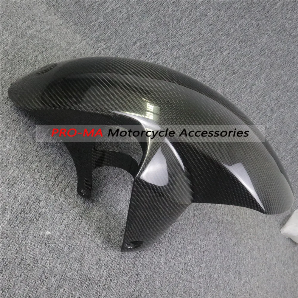 

motorcycle Front Fender in Carbon Fiber For Suzuki GSX- GSXR1000 2017+ Twill glossy weave
