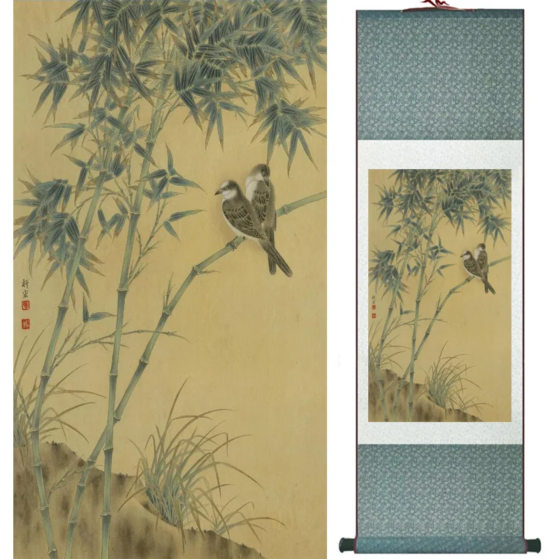

Traditional Chinese art painting Horse art painting Silk scroll art painting Horse painting 061403