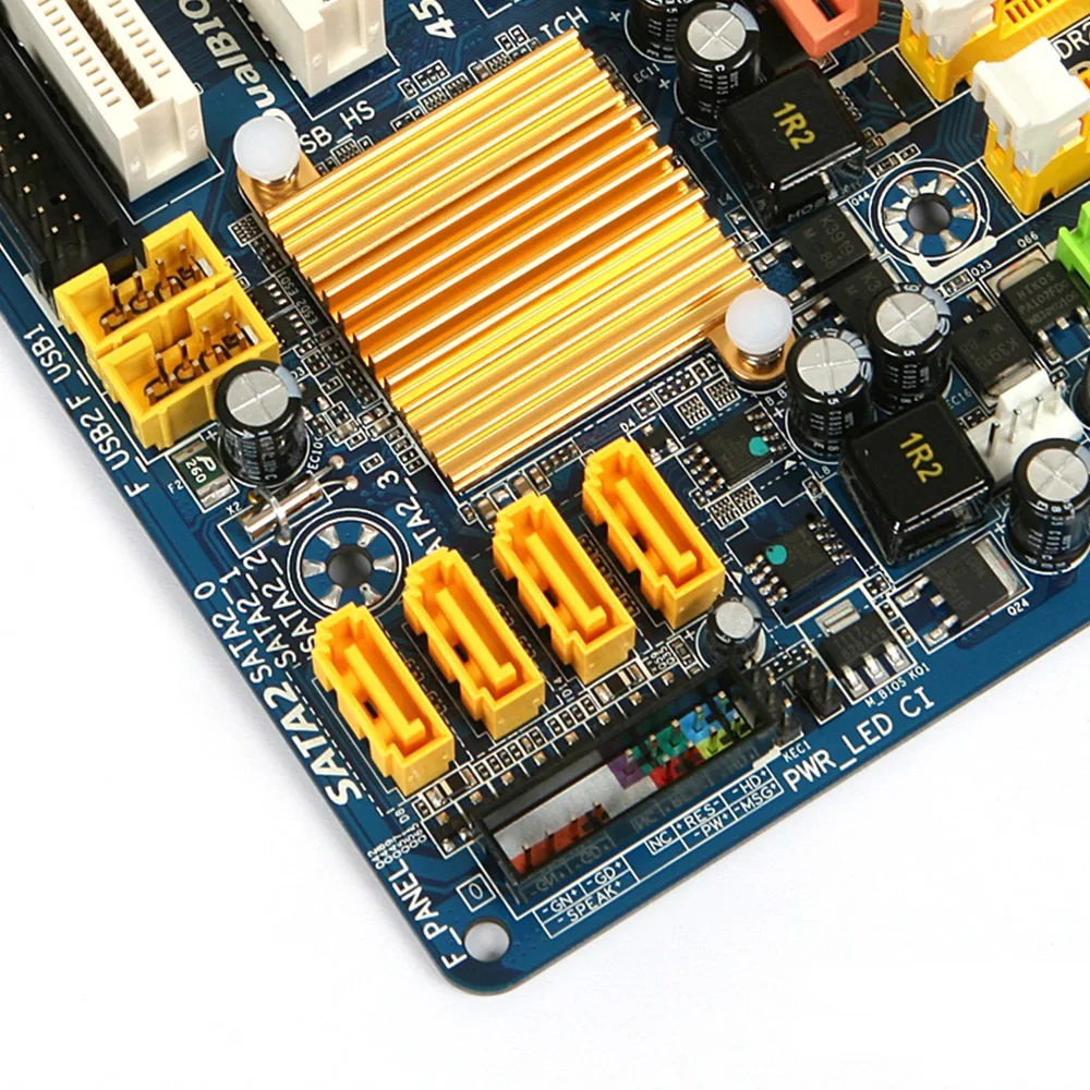 Оригинальная б/у настольная Материнская плата Gigabyte GA-EG41M-S2H G41 LGA 775 Core 2 Экстремальный/Core 2 Quad/Core 2 Duo DDR2 Micro ATX