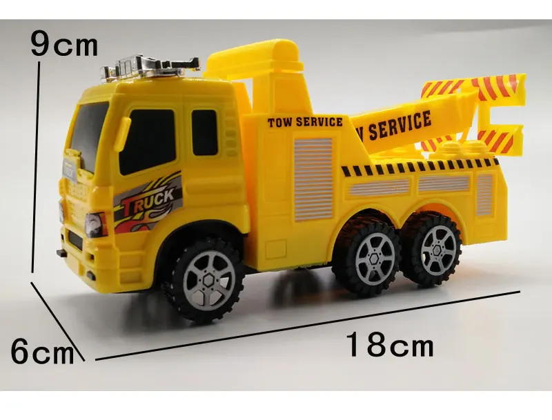 Large Size Children Truck Steam Engineering Toy Set Combination Excavator Digging Cement Stir Crane Boy Baby