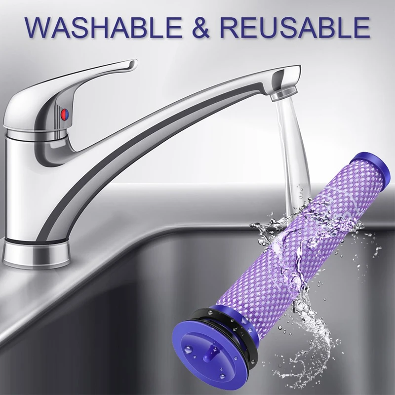 5 шт в упаковке замена фильтров для Dyson V6 V7 V8 DC58 DC59 DC61 DC62 животных Беспроводной Вакуумный Очиститель заменяет Часть #965661-01 5 предмет в партии