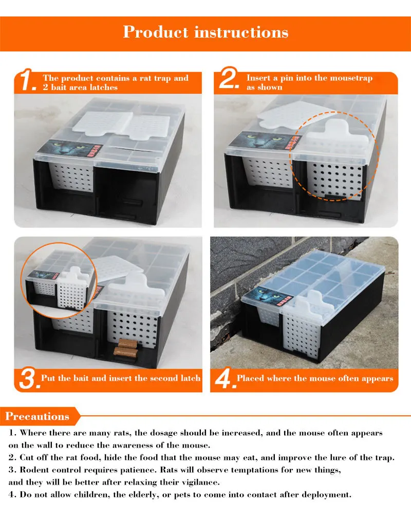 Новая Высокоэффективная ловушка для мыши, Автоматическая непрерывная ловушка для мыши, многоразовая ловушка для ловли крыс, ловушка для ловли крыс, ловушка для мышей-убийц, клетка для грызунов, домашняя