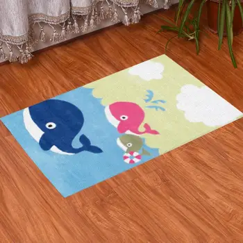 

Vintage Bohemian Carpet Cartoon Animal Bedside Floor Mat Living Room Bedroom 2020 New Home Decor