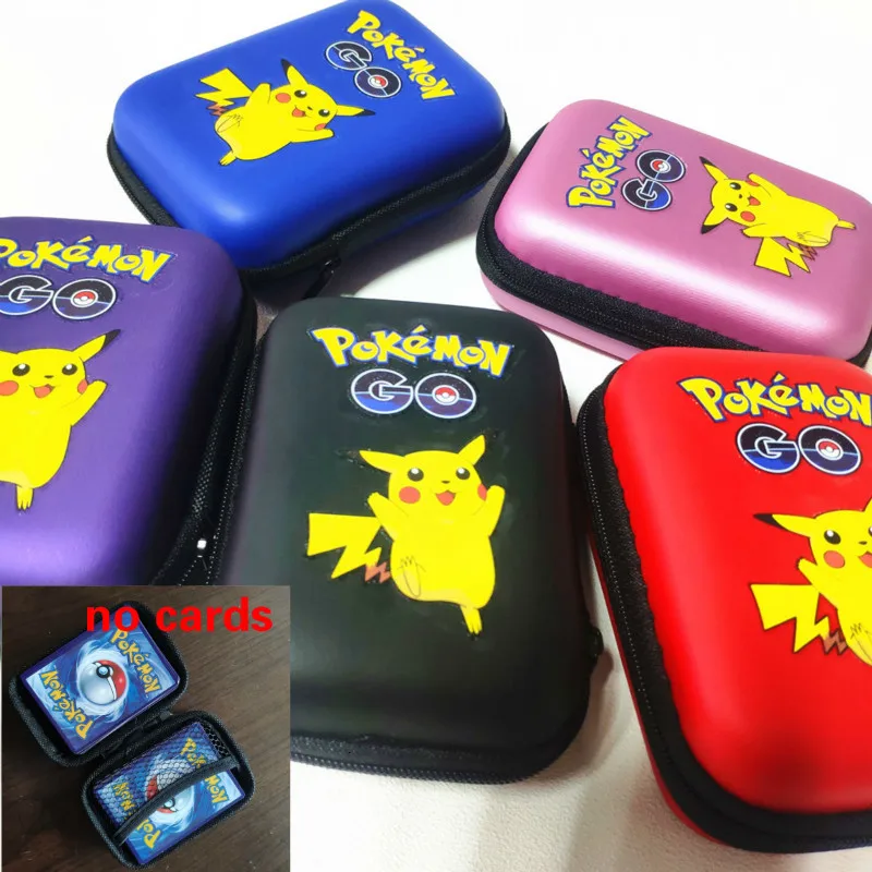 50 шт. держатель для карт альбом Pokemon Box Gx Pikachu чехол книжки|Коллекционные игральные