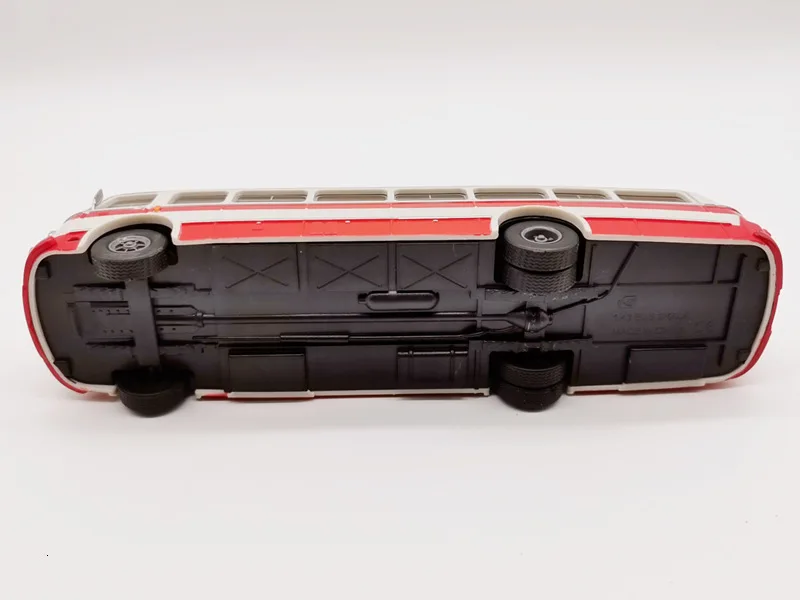 Подарочной коробки, упаковка автобуса, 1:43 Abs пластик Skoda 706 RTO автобус, моделирование пластиковые раздвижные игрушки, высокое качество подарок