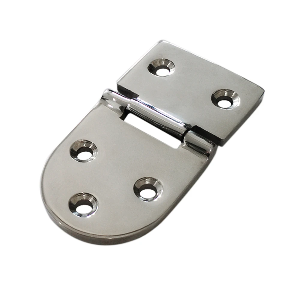 

Marine Grade Short Side CAST SOLID 316 Stainless Steel Mirror Polished Butt Hinges Marine Stainless Steel 3" x 1.57"Boat, RVs