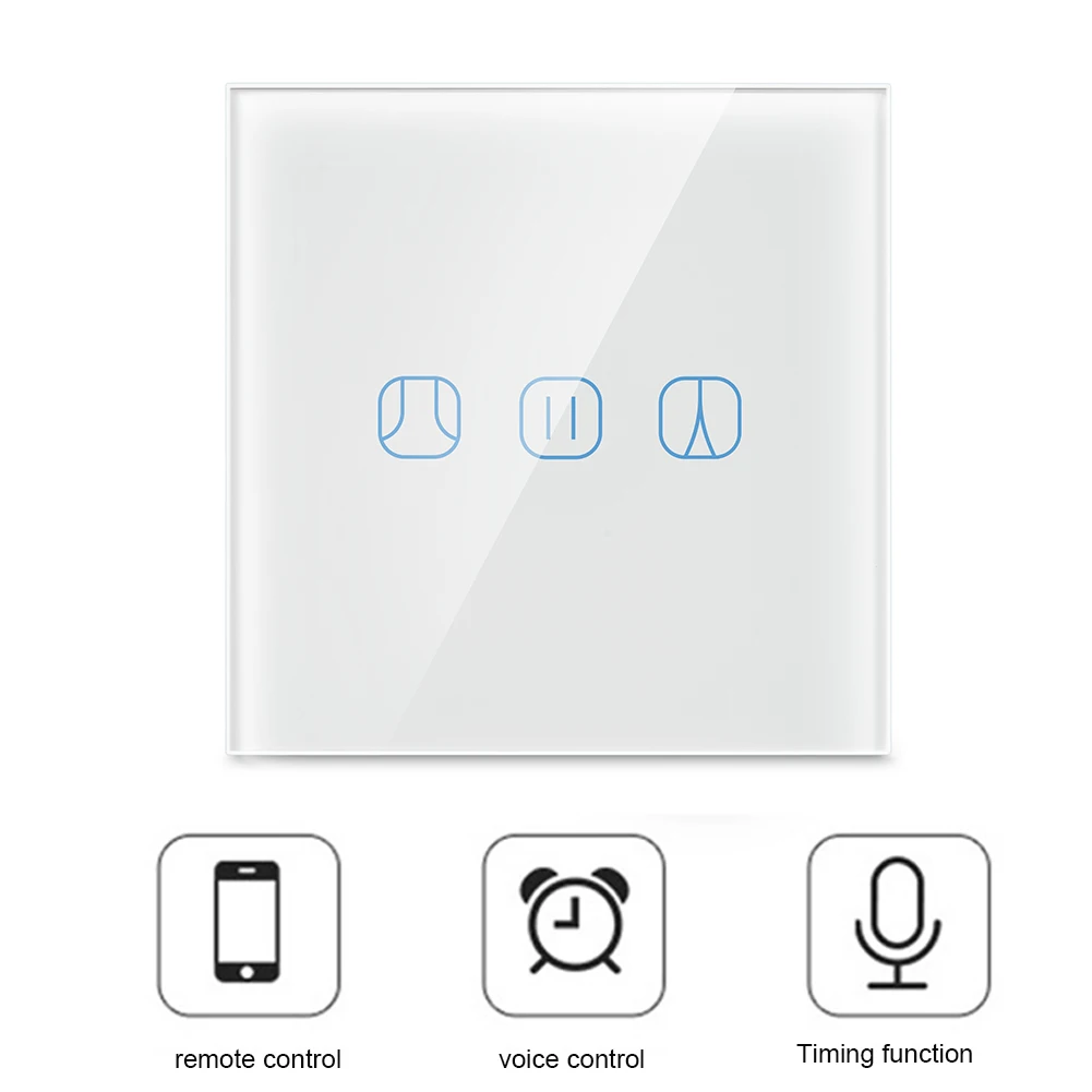 Умный Wi Fi сенсорный выключатель система голосового управления беспроводная