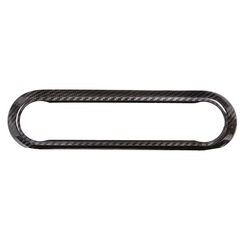 Carbon Fiber Air Conditioning Adjustment Button Panel Cover Trim for Alfa Romeo Giulia Stelvio-20