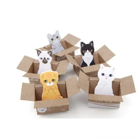 Из Кореи Kawaii животных N раз клейкие стикеры для заметок Примечание милые Закладка