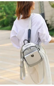 

Women's backpack student bag 2020 new women's bag Pu outdoor fashion backpack multi functional college style girl's backpack