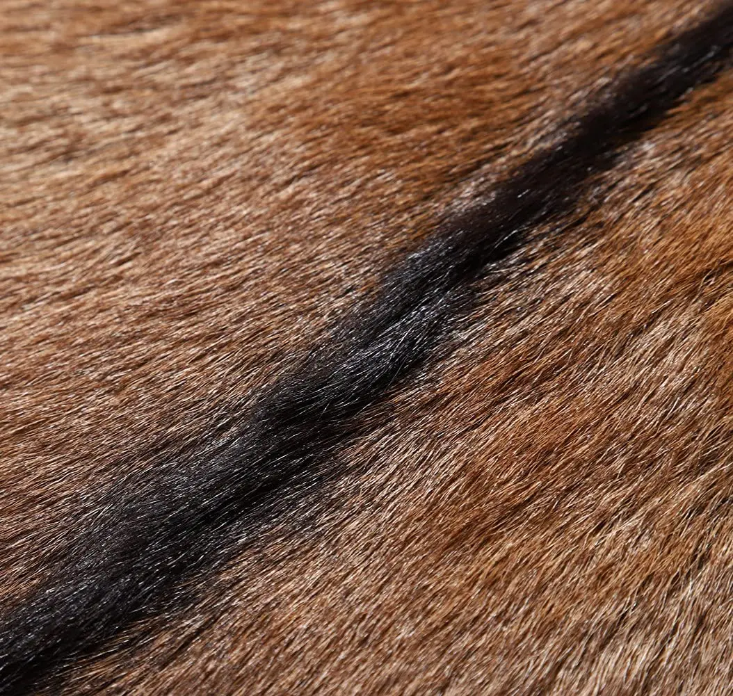 Antelope Fur Goat Hide Sheep Skin Pelt Rug Fur Plush Clothing Liner Bag Accessory fur fabric