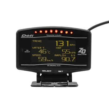 

Universal Advance ZD 10 in1 Defi style link Auto Gauge DF09705 Sports Package Digital Tachometer Full Kit BF CR C2 meter OBD2