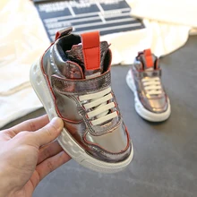 Зимняя детская обувь; Детские кроссовки; теплая детская обувь; повседневная обувь; спортивная обувь с высоким берцем; прогулочная обувь; детские кроссовки для малышей