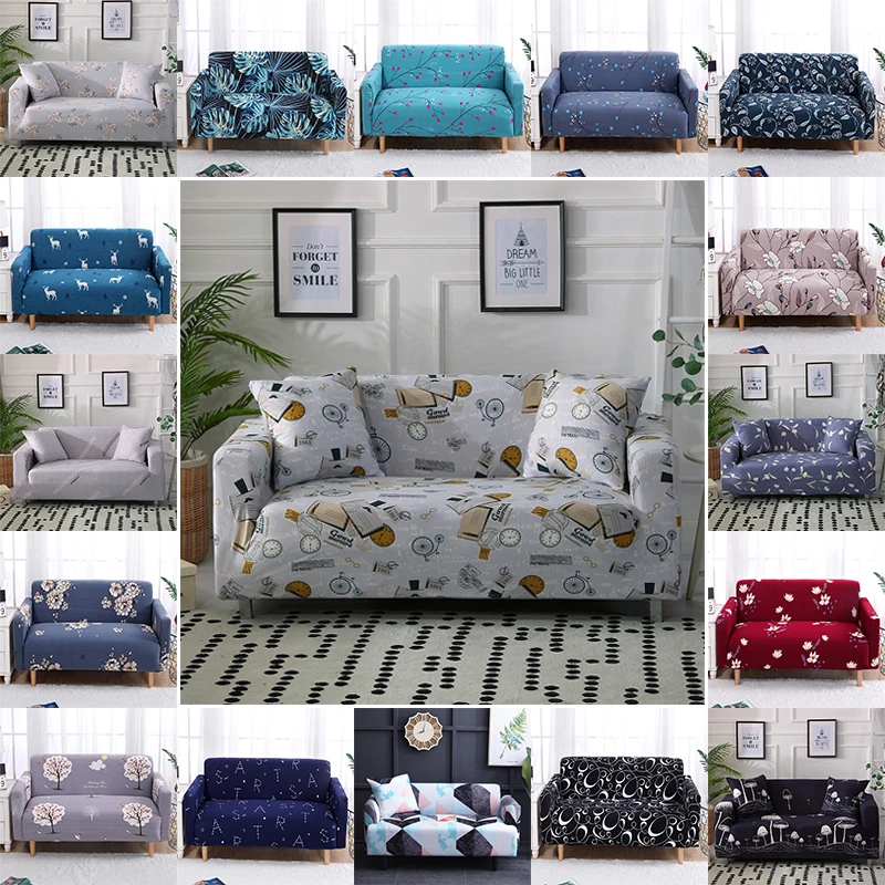 

Stretch Slipcover Protector Chair Sofa Cover Couch Cover Elastic Couch Covers for Sofas 1/2/3/4 Seater Living Room Decoration