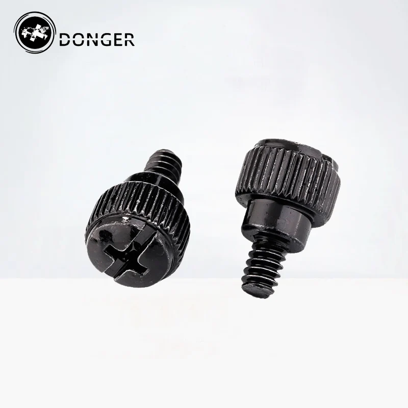 10Pcs M4*8/10/12/16 Thread Teeth Computer PC Case Toolless Adjustment