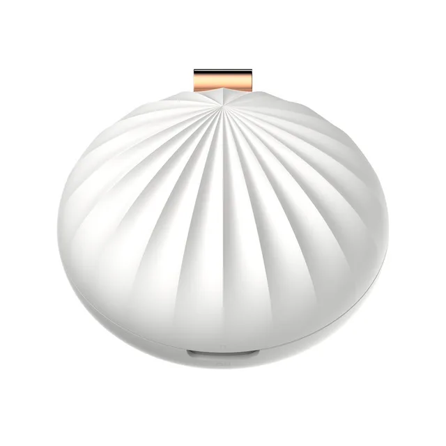 white Embossed Shell Humidifier USB Flavor Automatic Aromatherapy Machine Household Flavor Diffusion - Цвет: white