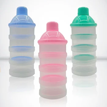 

Portable Milk Powder Formula Dispenser Food Container Storage Feeding Box for Baby Kids Toddler Four Grid Baby Food Storage Box