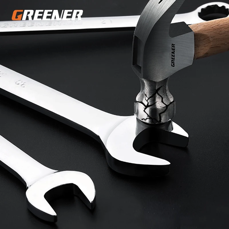 Greener 6 32mm Lengthened Wrenches Set Hand Tools for Car Repair Spanners Hand Tools A Set of
