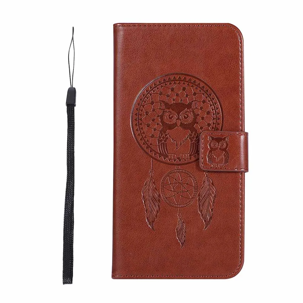 case for xiaomi Owl Wallet Flip Case For Xiaomi Mi 9 Lite 9T Pro CC9E CC9 A3 LITE Redmi K20 7A 8A S2 Y2 7 8 Note 7 7S 6 Leather Cover Note 8 Pro xiaomi leather case Cases For Xiaomi