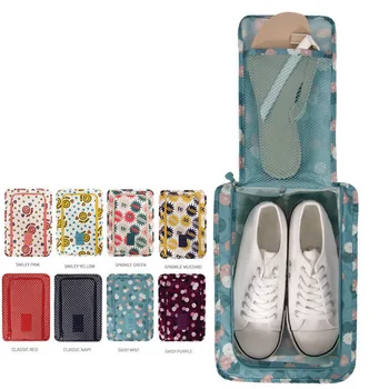 

direct sale folding hand carry travel shoes bag bag waterproof shoes in large capacity to receive receive package