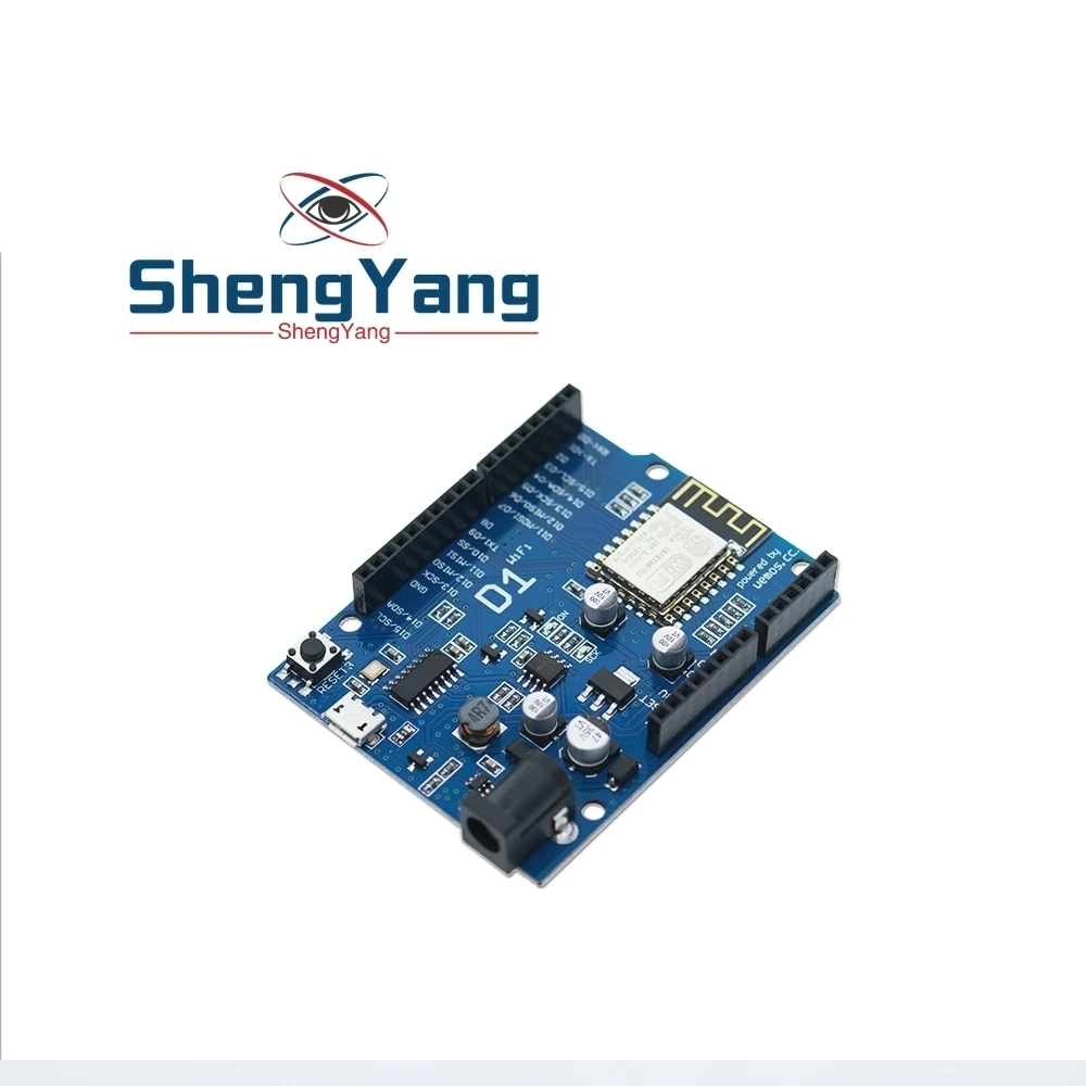 WeMos D1 CH340 CH340G WiFi макетная плата ESP8266 ESP-12 ESP-12E модуль для Arduino IDE UNO R3 Micro USB ONE 3,3 v 5v 1A