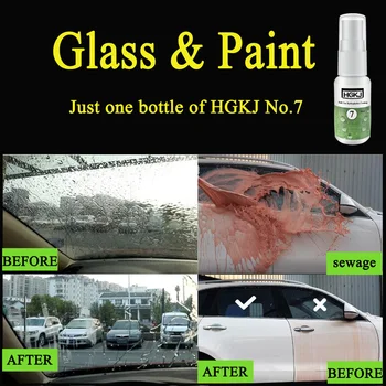 

Hot 2018 20ml/50ml Car Hydrophobic Coating Waterproof Agent for Windshield Glass Cleaning Rearview Mirror 50ML